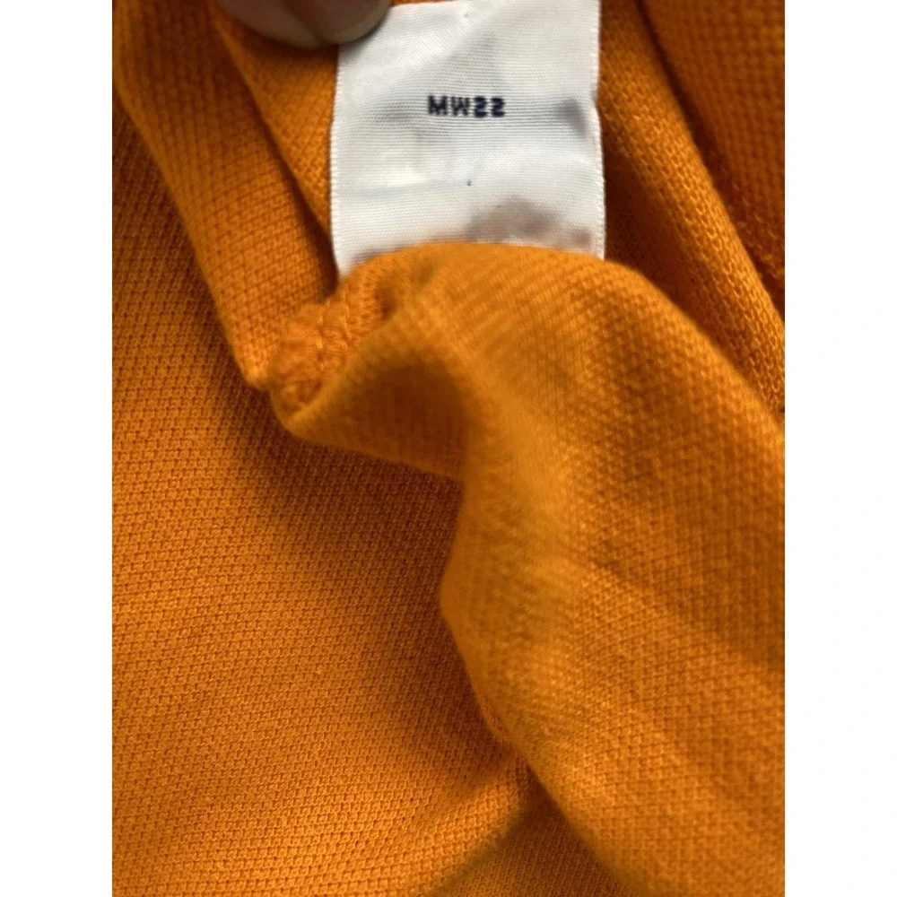 Ralph Lauren Classic Orange Cotton Short‎ Sleeve Polo Shirt Mens Medium